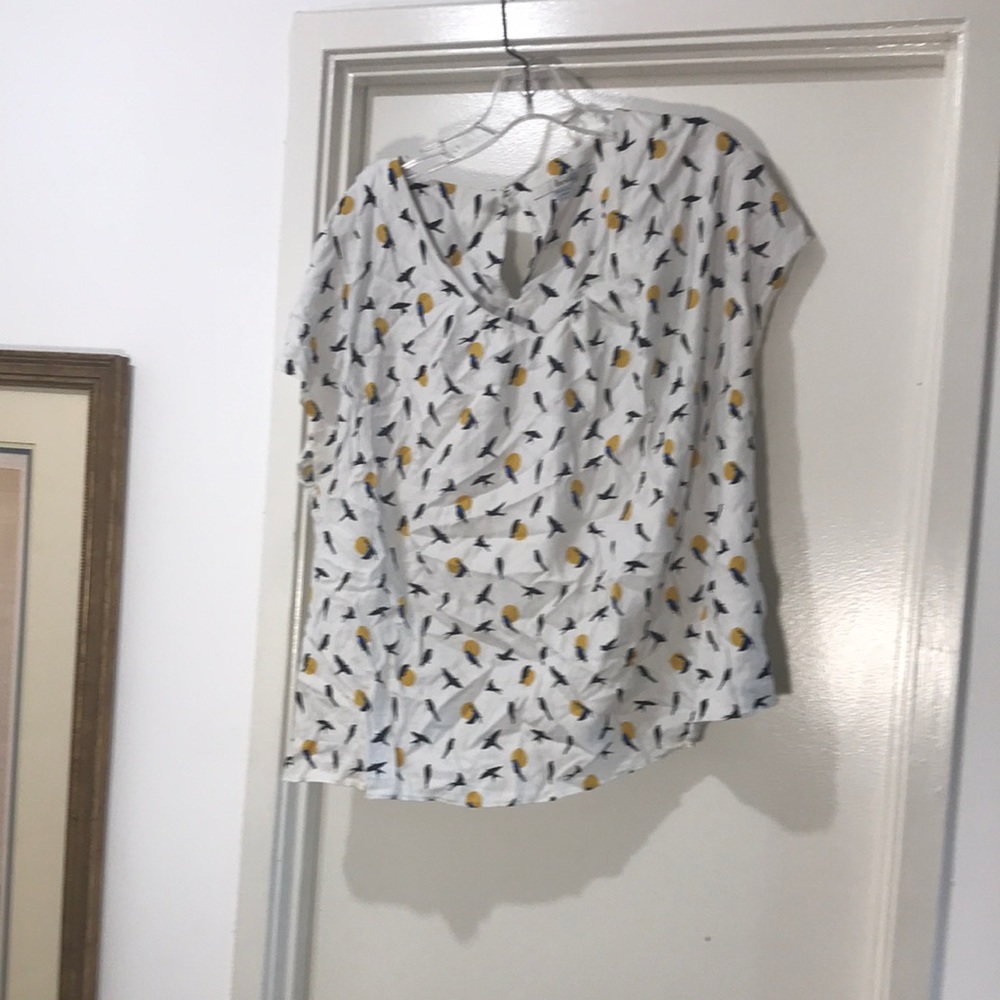 Boden short sleeve blouse.